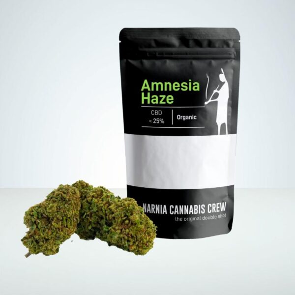 Narnia Cannabis Crew - Amnesia Haze CBD Buds - 5 g