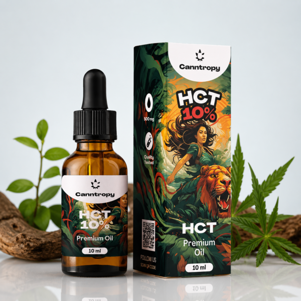 HCT Drops | Premium HCT olja med 10 % HCT från Canntropy  | 10 ml